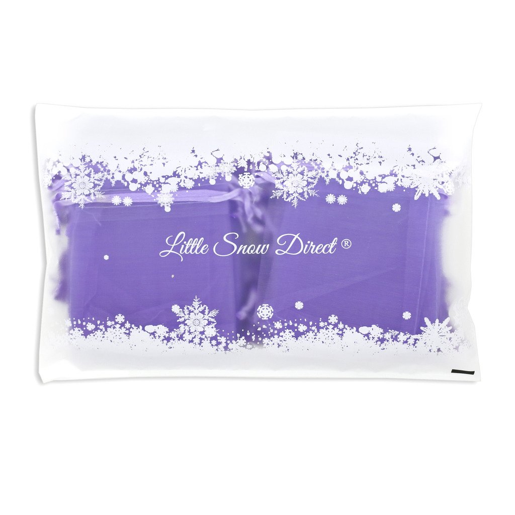 Little Snow Direct Iris 50Pcs 9 X 12Cm Organza Gift Bags Wedding Favour Bags Jewellery Pouch (, 50)