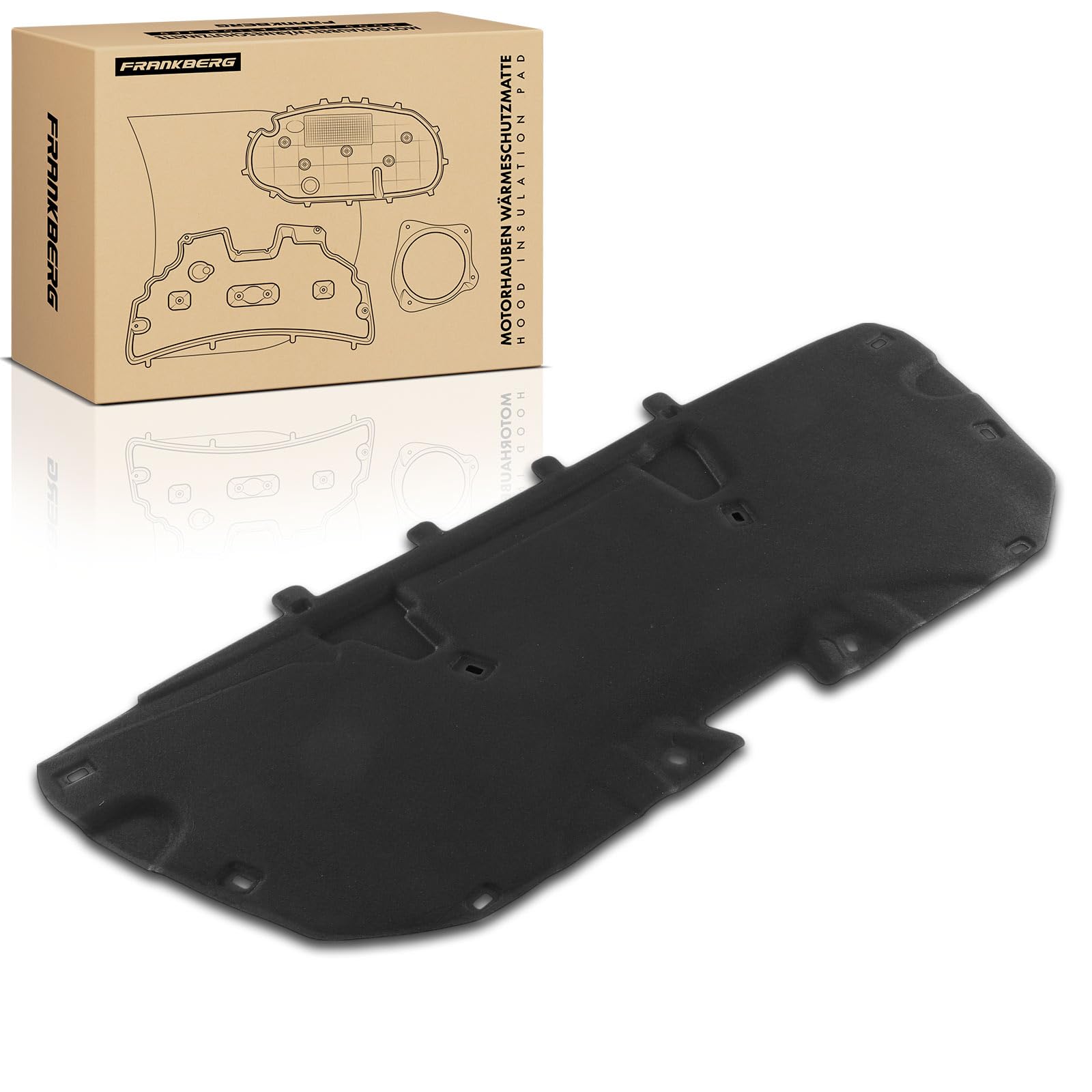 Frankberg Isolamento acustico del vano motore 1919105 BM51A16746AC | Compatibile con: Focus III, Focus III Berlina, Torneo Focus III