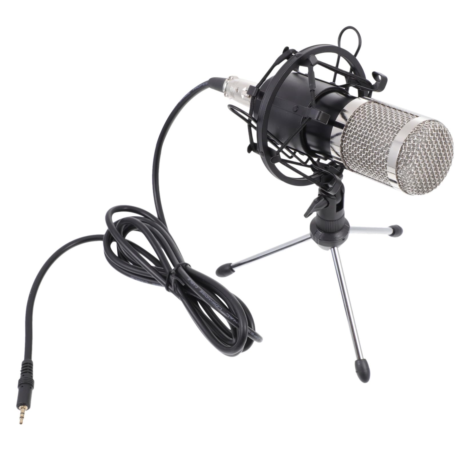 SUPVOX Microfono Condensatore Professionale per Trasmissione in Diretta Microfono Durevole e Versatile per Uso Domestico e Conferenze