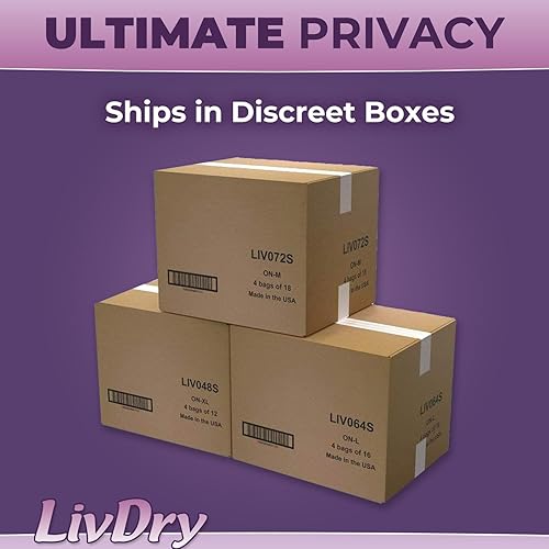 Miniatura 8 de Livdry L - Pañales para adultos para mujer durante la noche, máxima absorción, protección durante todo el día o la noche, talla L (15 unidades)