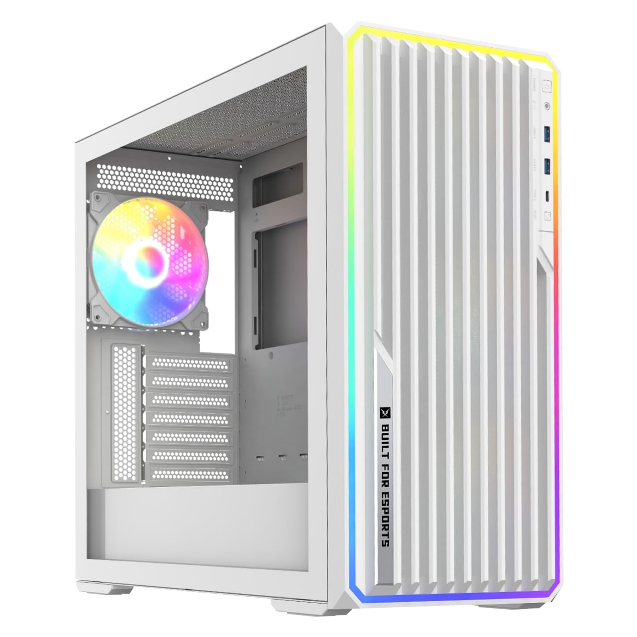 RUIX CV303 Computer Case (White)-image-23