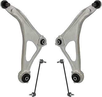 TRQ Front Suspension Kit Control Arm with Ball Joint Sway Bar Stabilizer Link Compatible with 2013-2014 Nissan Altima