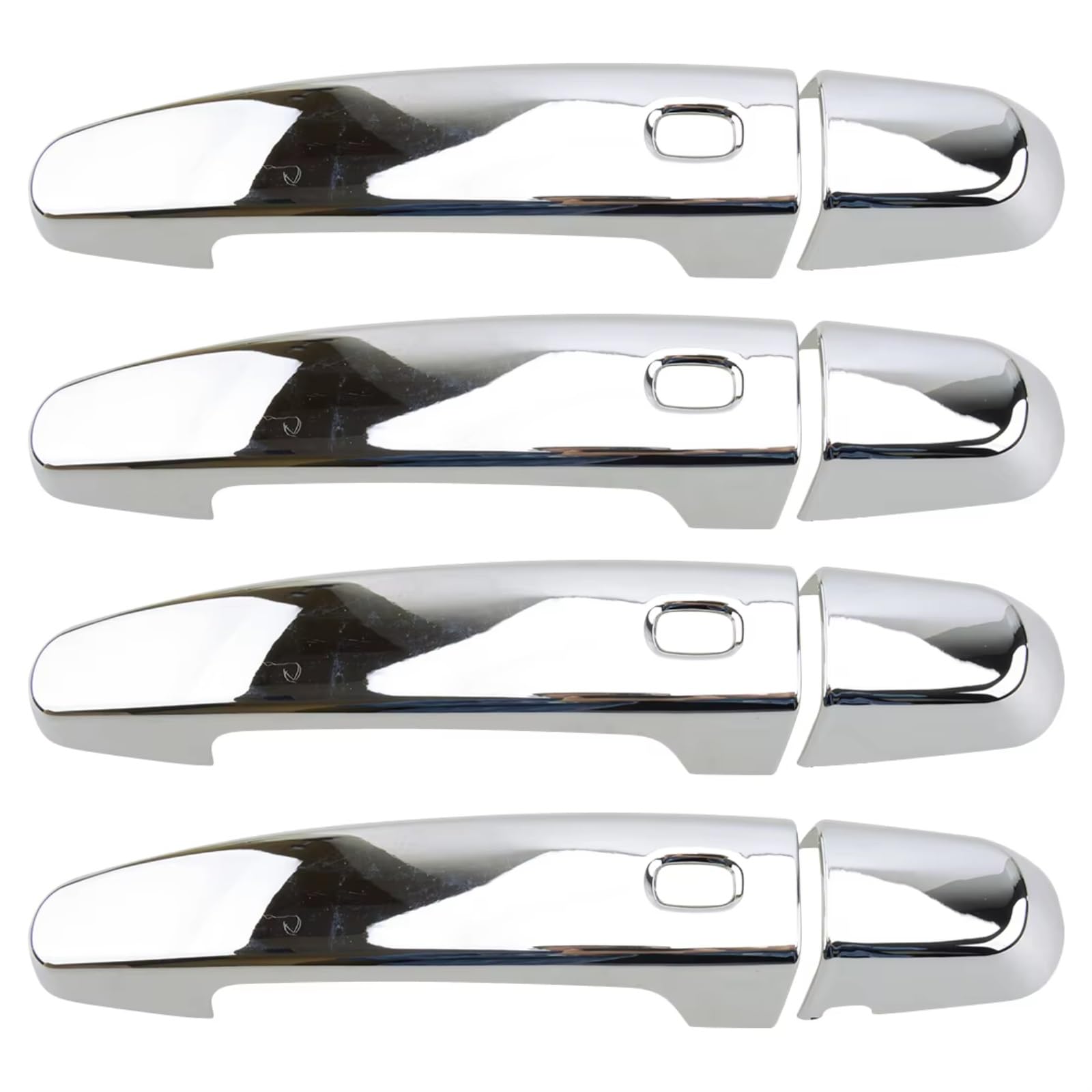 JJRFVBGT Door Handle Trim Compatible with Traverse for Impala for Equinox 2020 2019 2018 ABS Outside Trim Cap Decor Car Exterior Door Handle Cover