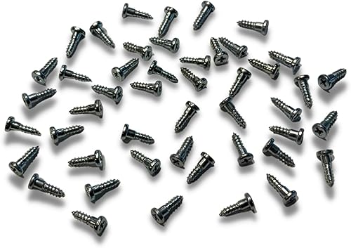 Miniatura 2 de GM 25 piezas de moldura exterior  Retenedor de clip de moldeo Reveal  Kit de tornillos de reparación  (#4 x 38 pulgadas) Compatible con Chevrolet,