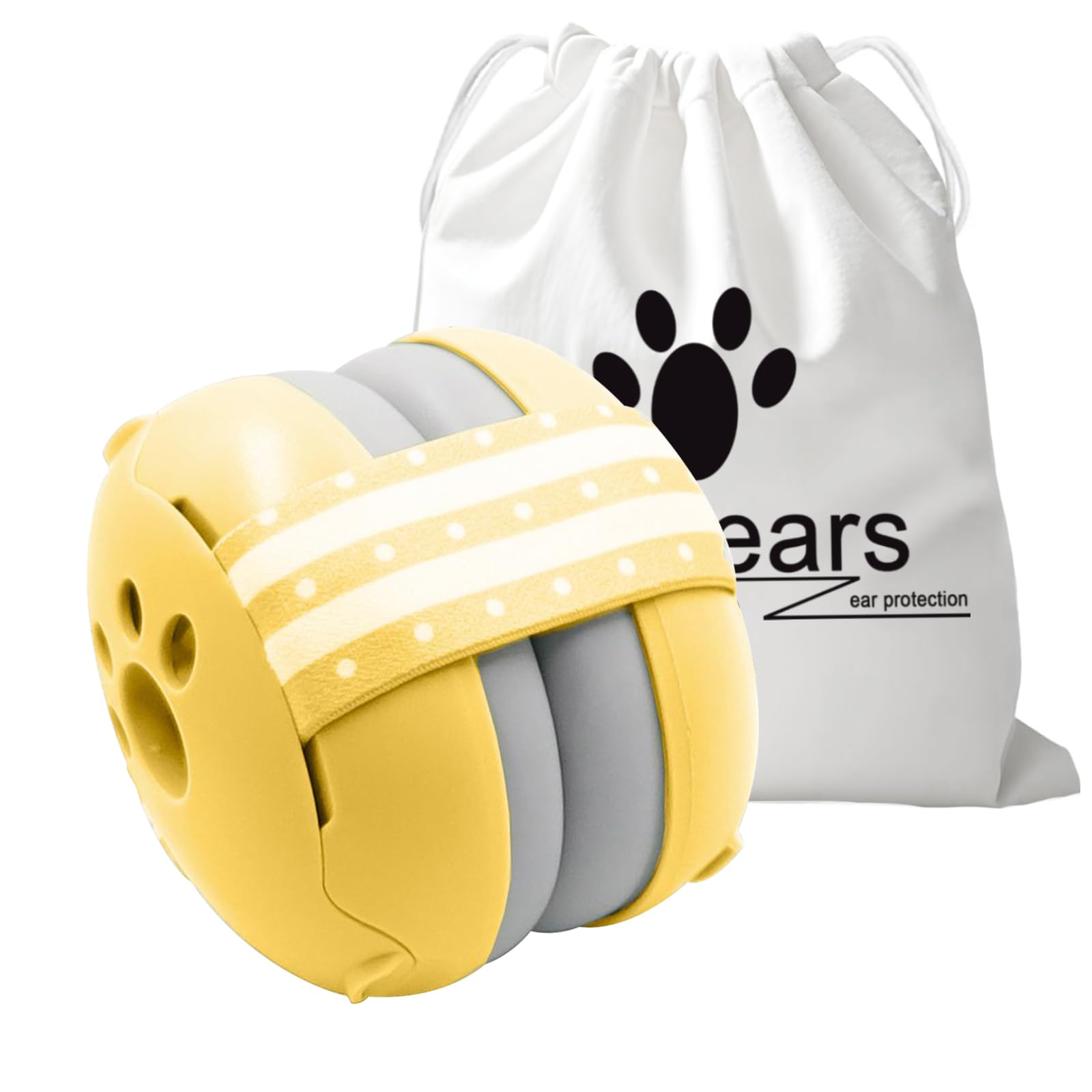 Protectores Auditivos para Bebes y Niños de 0 a 36 meses - Reducción de Ruido de 27dB - Cascos Bebe Antirruido - Orejeras Antirruido con Bolsa de Transporte - Orejeras Ajustables.