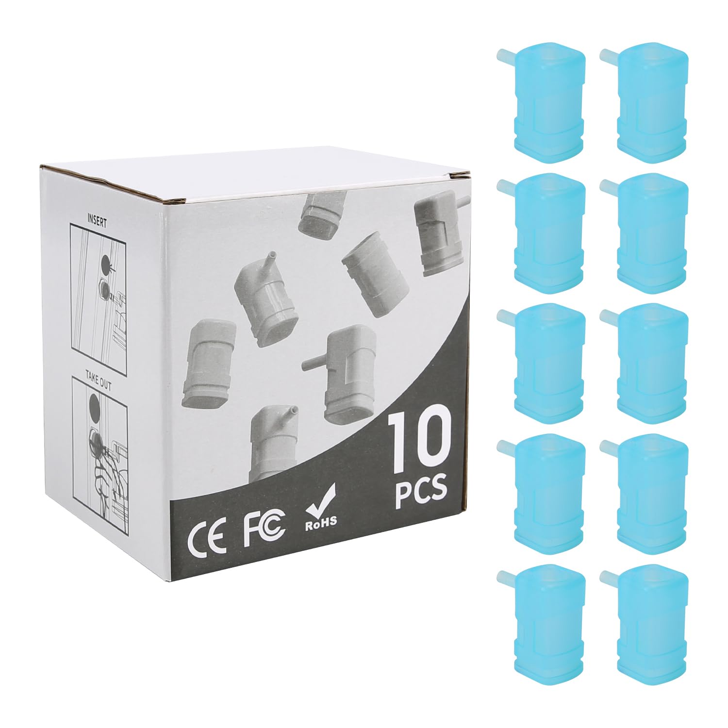 Tattoo Equipment Supply, Tattoo Needles Cleaning Machine, Flowing Water Washing Equipment for Cartridge Needles, Tattoo Needle Washer efficient, Safe, Clean, and hygienic(Fitting