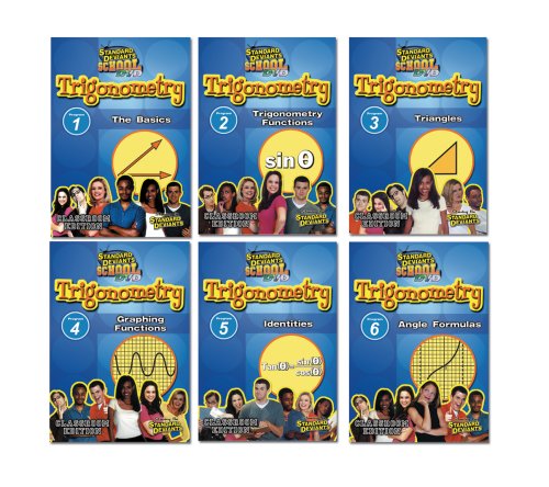 Standard Deviants: Trigonometry Super Pack (6-pack) Standard Deviants: Trigonometry Super Pack (6-pack)