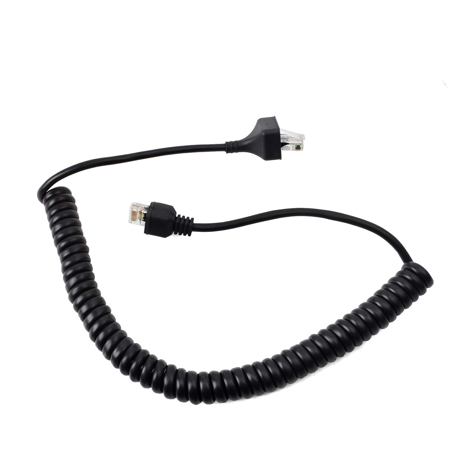 UAYESOK RJ-45 8 pinów na 8 pinów zamiennik kabla mikrofonu (LRJ45 LAN kabel sieciowy) do Kenwood Mobile Radio KMC-30 KMC-32 KMC-35 TK-7100 TK-760 TK-768 TK-780G M-261A TM-271A