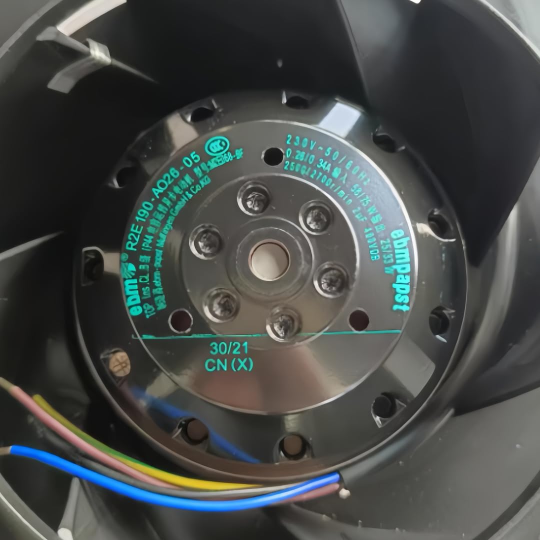 R2E190-AO26-05 230V 0.26/0.34A 58/75W 2500/2700RPM Cooling Fan 190mm
