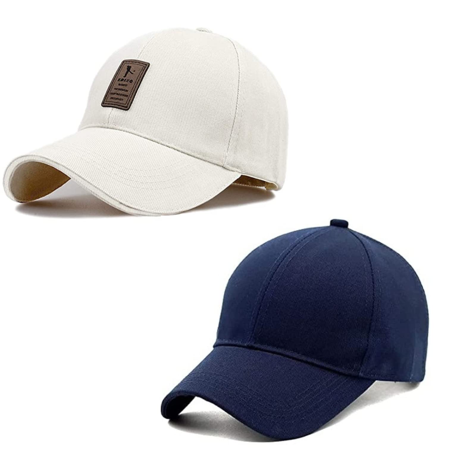 Men & Women Vintage Washed Distressed Cotton Adjustable Baseball Cap | Classic Outdoor Sports Hat for Summer, Travel (Unisex)