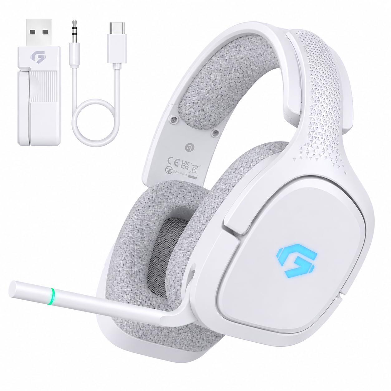 Amazon.co.jp: Gvyugke ゲーミングヘッドセット 4WAY接続 2.4G USB