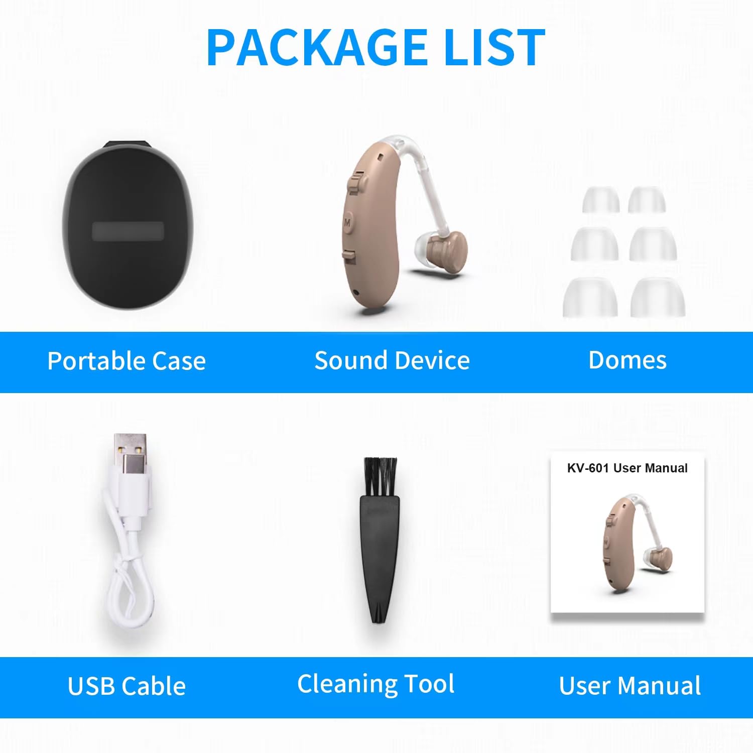 Amplificateur de son rechargeable - Améliorateur de voix et pour la télévision et la conversation, son Cristallin Avec Suppression