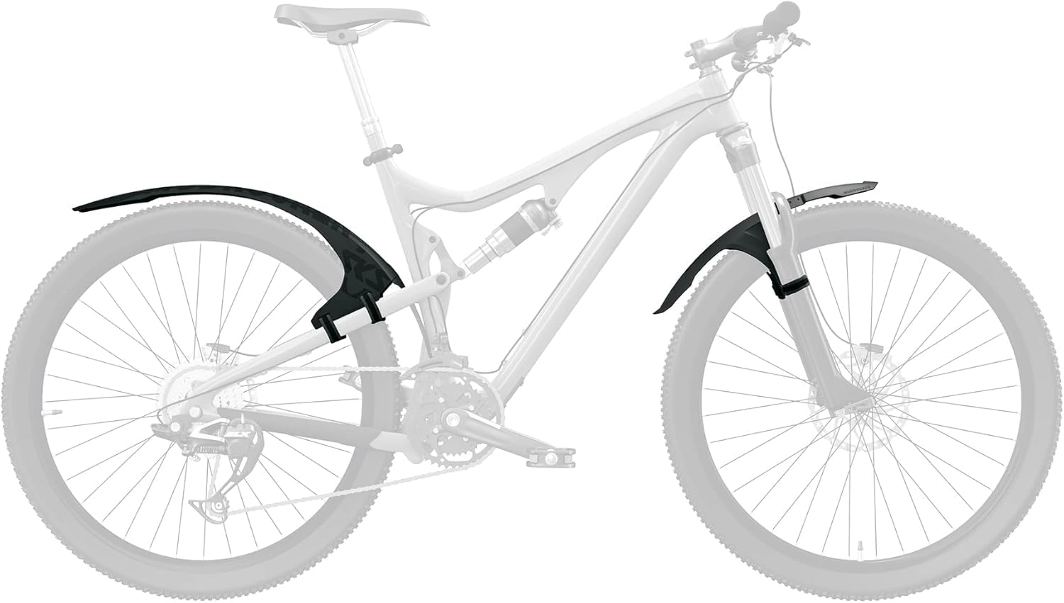 MSZweirad SKS Fahrrad Schutzblech Mudrocker für 27,5 29 Zoll Set Mountainbike Fahrradschutzblech MTB