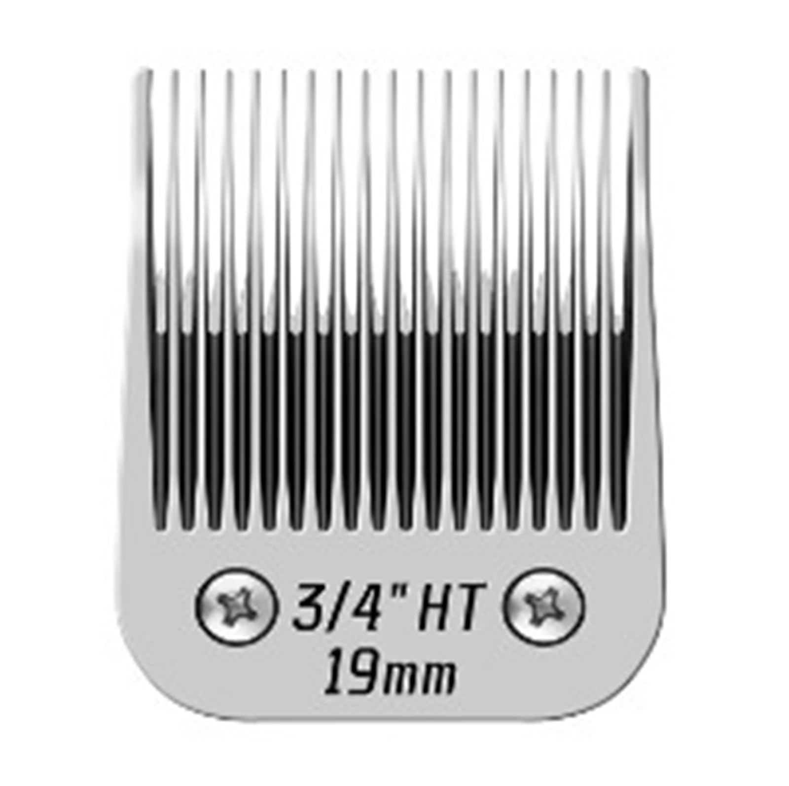 5/8" HT Detachable Pet Ceramic Blade,Compatible for Andis,AG,AGC,AGP,AGRC,Compatible for Wahl,KM Series Clipper,Size:3/4" 16mm Runs Smoothly((19mm)-)
