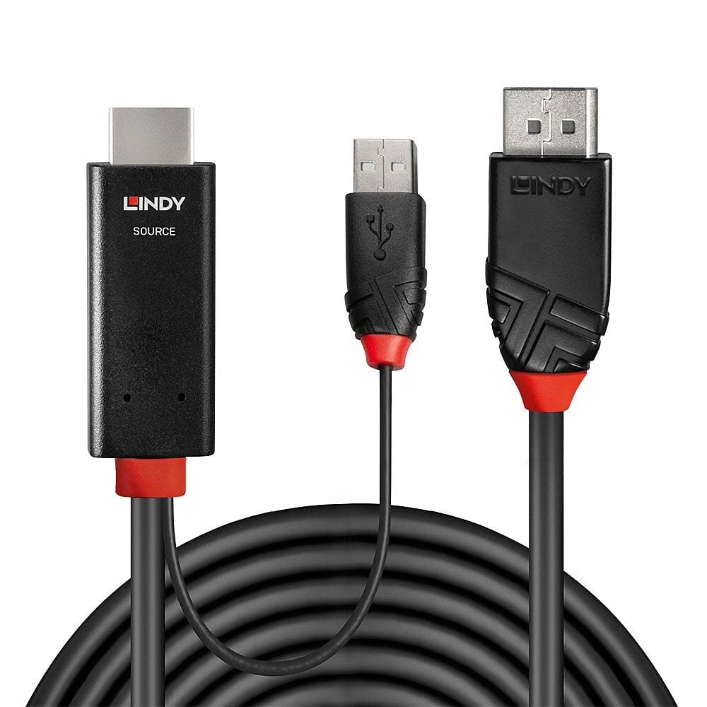 LINDY 1M CABLE ADAPTADOR HDMI A DISPLAYPORT