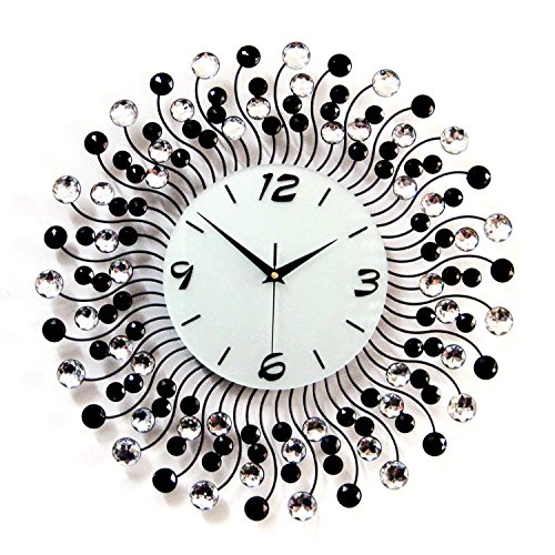 Buy New and imported Everperfect 35cm 3D Blue Diamond Wall Clocks