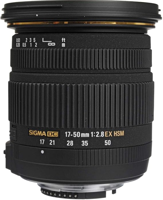 Sigma Standard Zoom Lens 17-50mm F2.8 EX DC OS HSM for Nikon APS-C Exclusive 583552