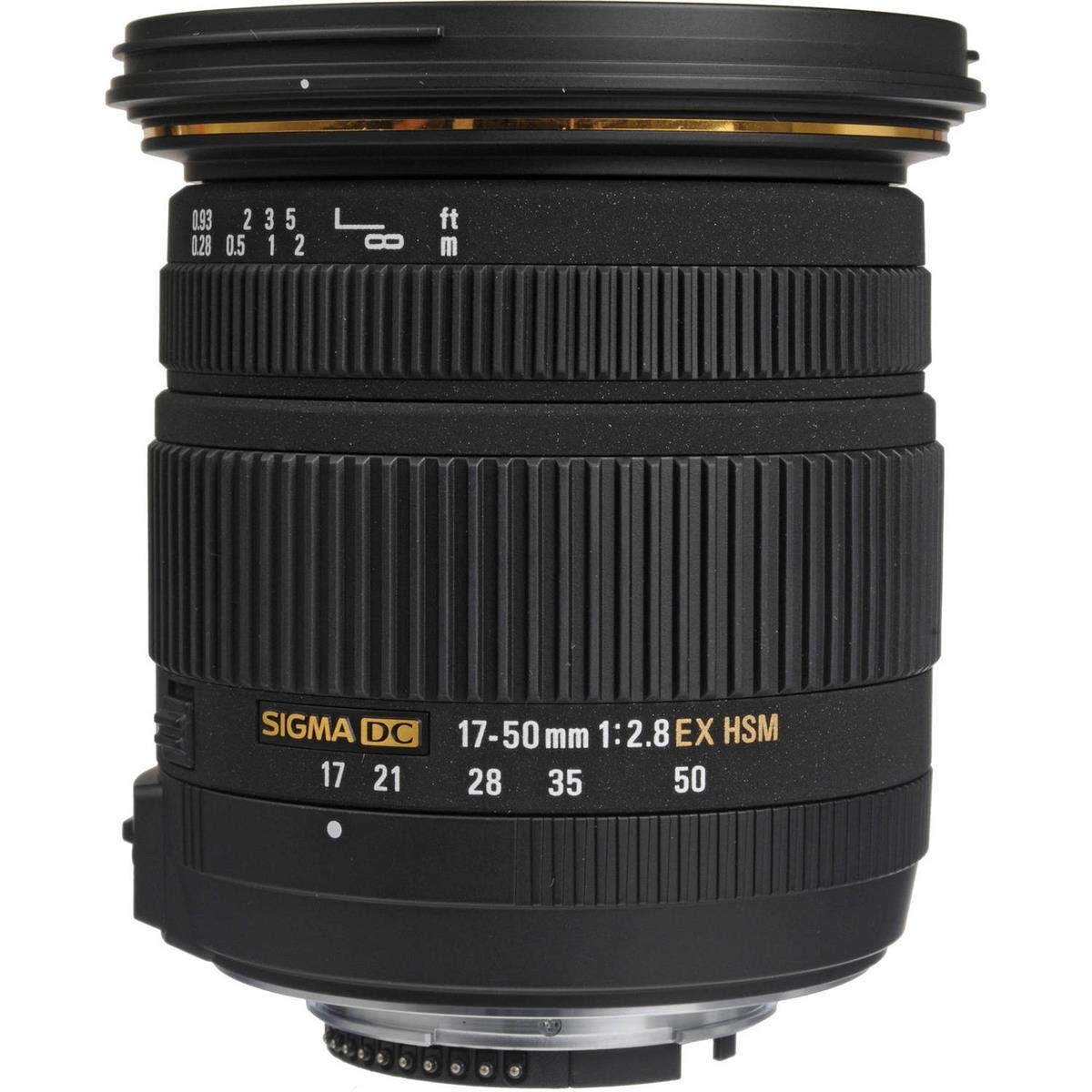 Sigma 17-50 mm F2,8 EX DC OS HSM-Objektiv (77 mm Filtergewinde, für Nikon Objektivbajonett)