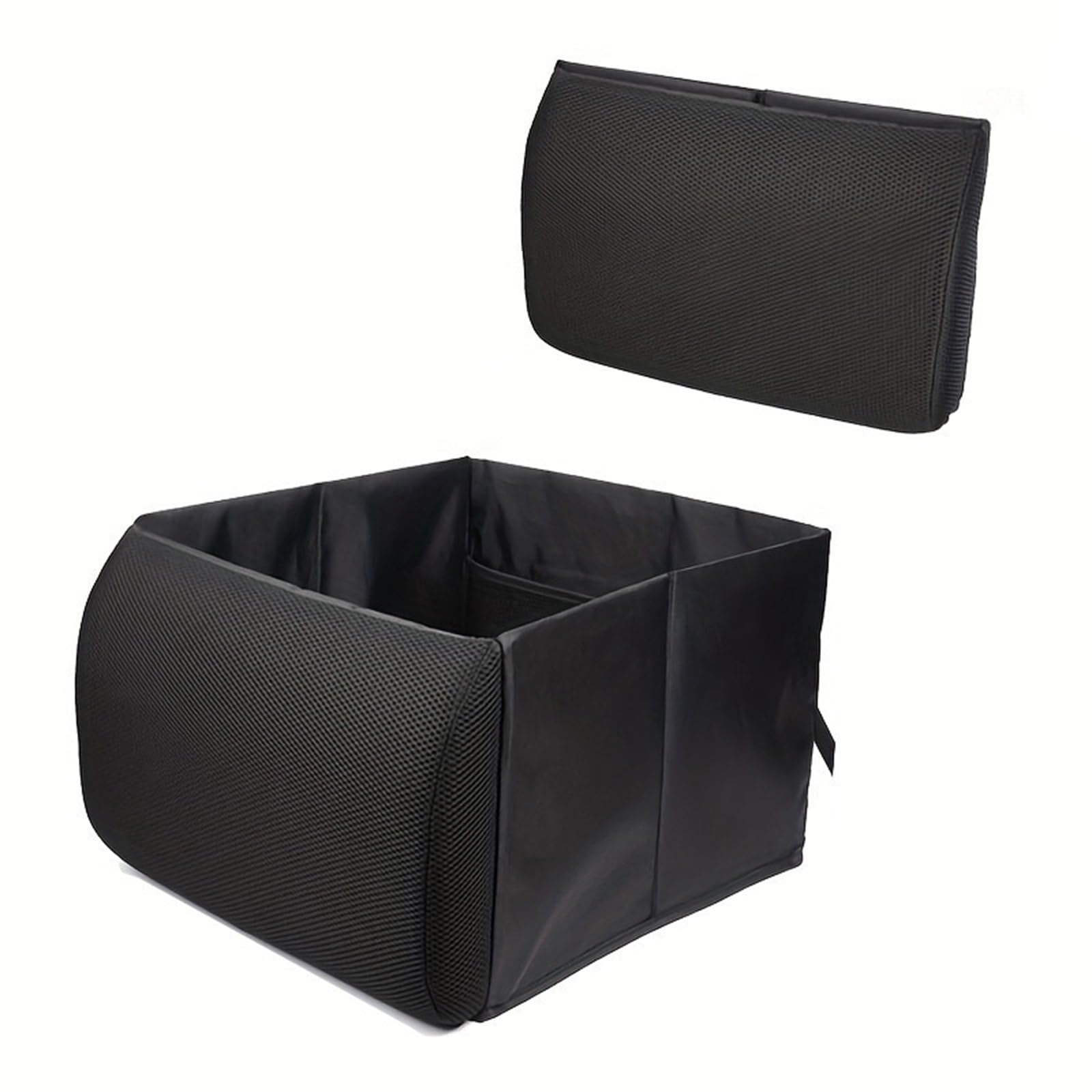 Organizer impermeabile per bagagliaio dell'auto, design pieghevole, scatola della spesa per snack, strumenti e oggetti di emergenza in veicoli, scatola della spesa pieghevole per auto