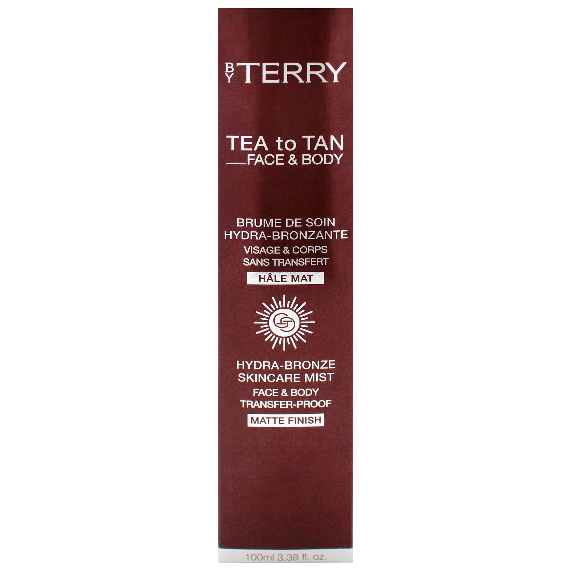 By Terry Tea To Tan Mattes Finish, für Gesicht und Körper, flüssiger Bräuner für die Hautpflege, langlebig, nicht übertragbar, 100 ml