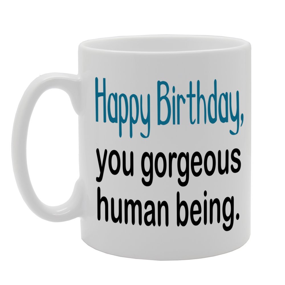 Sottobicchiere Lucido Per 80° Compleanno – 'Happy Birthday To You' Blu, In MDF Rigido 9x9 Cm
