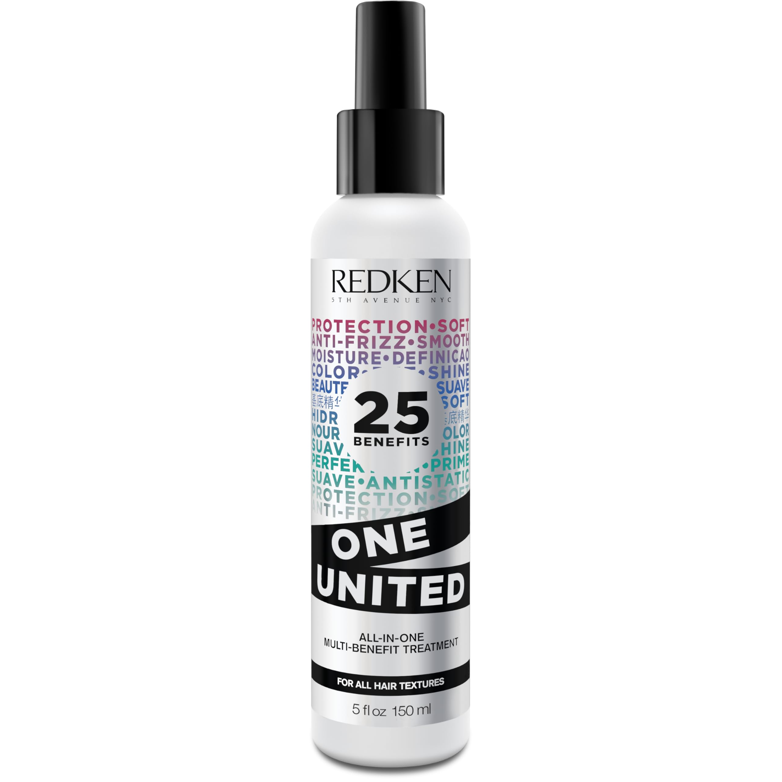 Redken | Spray protector multibeneficio, Tratamiento para todo tipo de cabellos, One United, 150 ml
