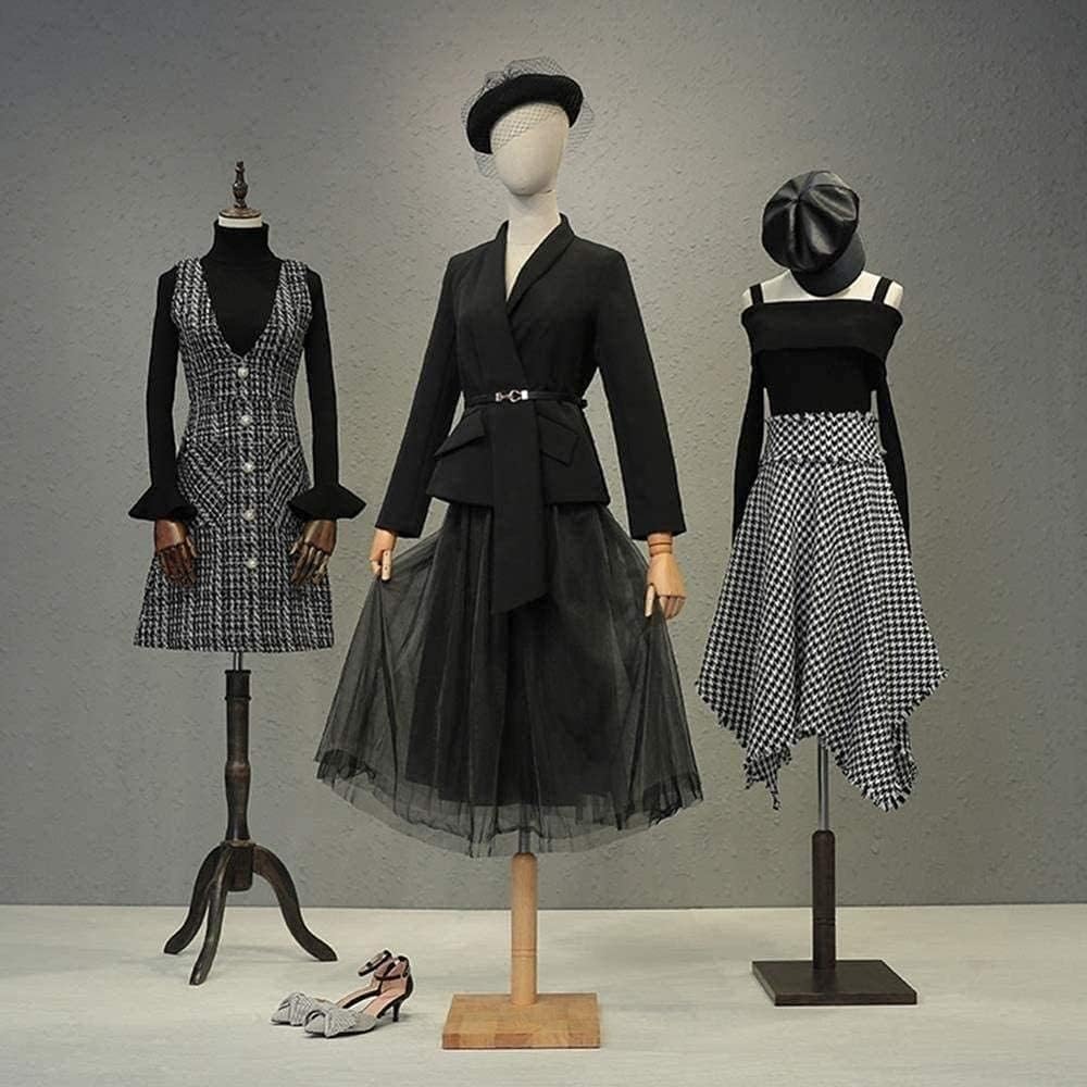 Maniquí de Sastre, Cuerpo Femenino, Vestido, Cabeza, exhibición de Ropa y Joyas, Modelo Profesional
