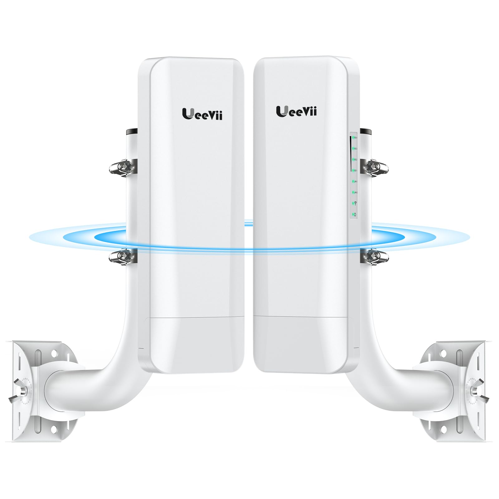 UeeVii CPE453 Wireless Bridge Outdoor Point to Point & 2-Pack Bridge Bracket