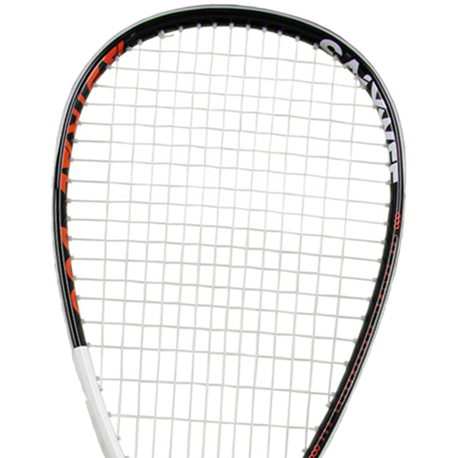 Set di Racchette da Squash in Fibra di Carbonio con Borsa, Ideale per E Sport all'Aria Aperta, Nero