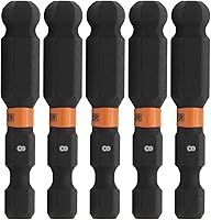 Vista 18 de Punta de Impacto de Cabeza Hexagonal de 2mm con Extremo en Bola - Puntas de Tornillo Allen de Railer. Puntas Hexagonales de 1/4 de Pulgada