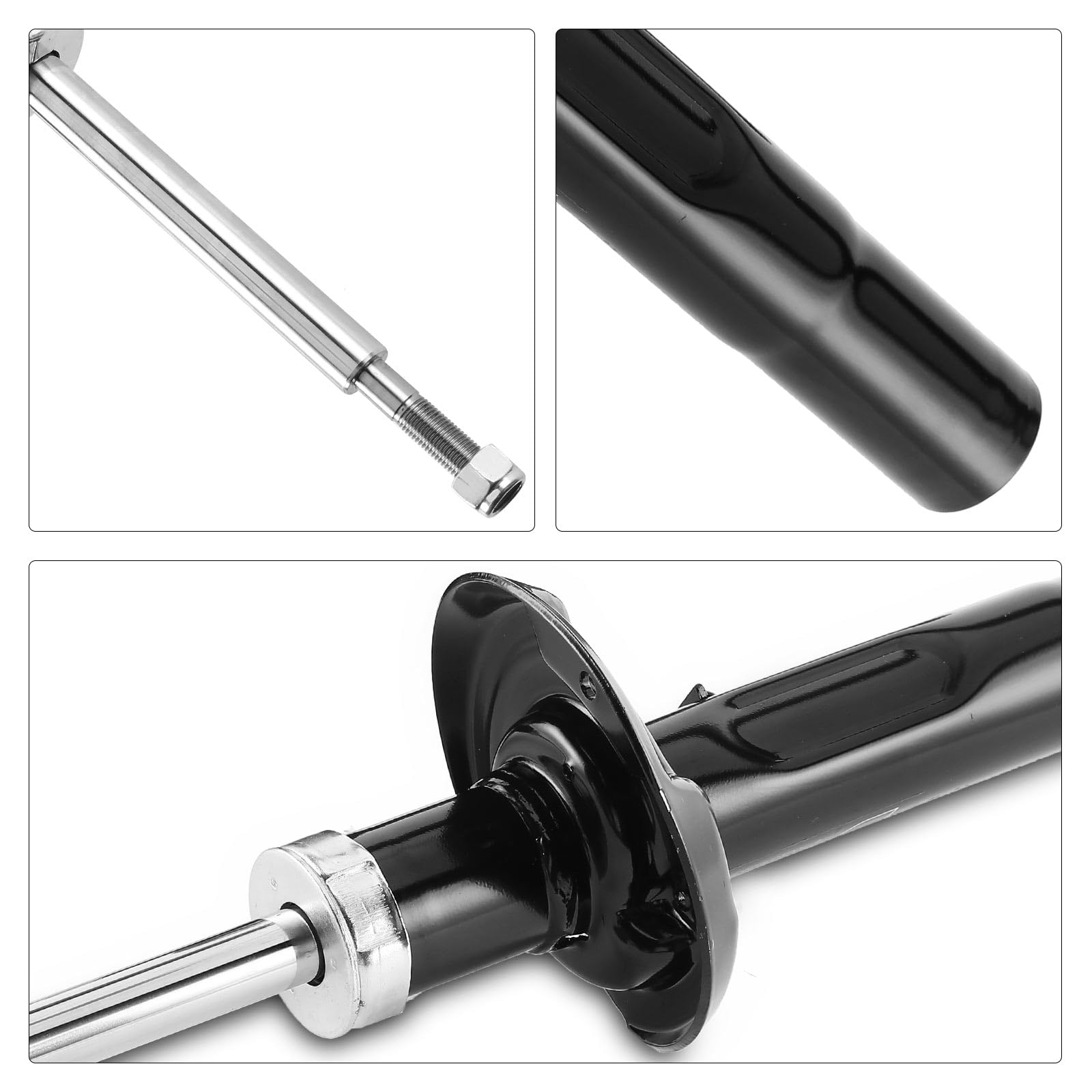 Frankberg 2x Amortiguador de gas Delantero Izquierdo Derecho 543mm Presión de gas Compatible con Golf VI 5K1 Golf V 1K1 Golf Plus 521 5M1 Golf VI Variant Reemplazo# 312266