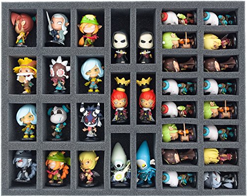 Feldherr Krosmaster sac de rangement mousse pour 68 figurines de jeu