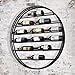 Wine Enthusiast 12-Bottle Label View Wine Rack - Wall Mounted Circular Display Shelf with 6 Racks for Bottle Storage - Wine Collection Organizer