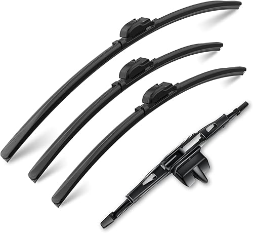 Miniatura 9 de Limpiaparabrisas delantero y trasero, 3 piezas de limpiaparabrisas delantero y trasero, repuesto para Toyota RAV4 2019-2025, 26 pulgadas, 16