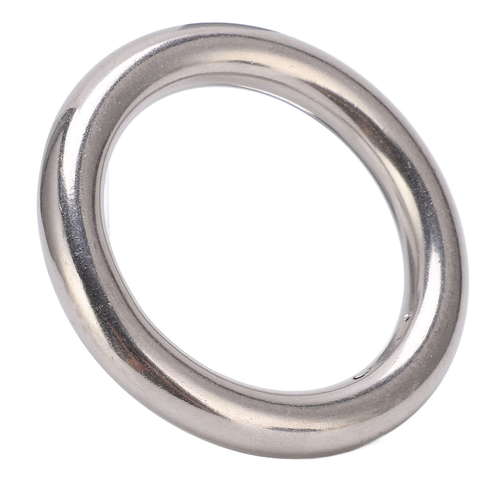 Anneaux Métalliques à Haute Résistance en Acier Inoxydable pour la Plongée, Petits Anneaux en Inox (10pcs, 50mm)