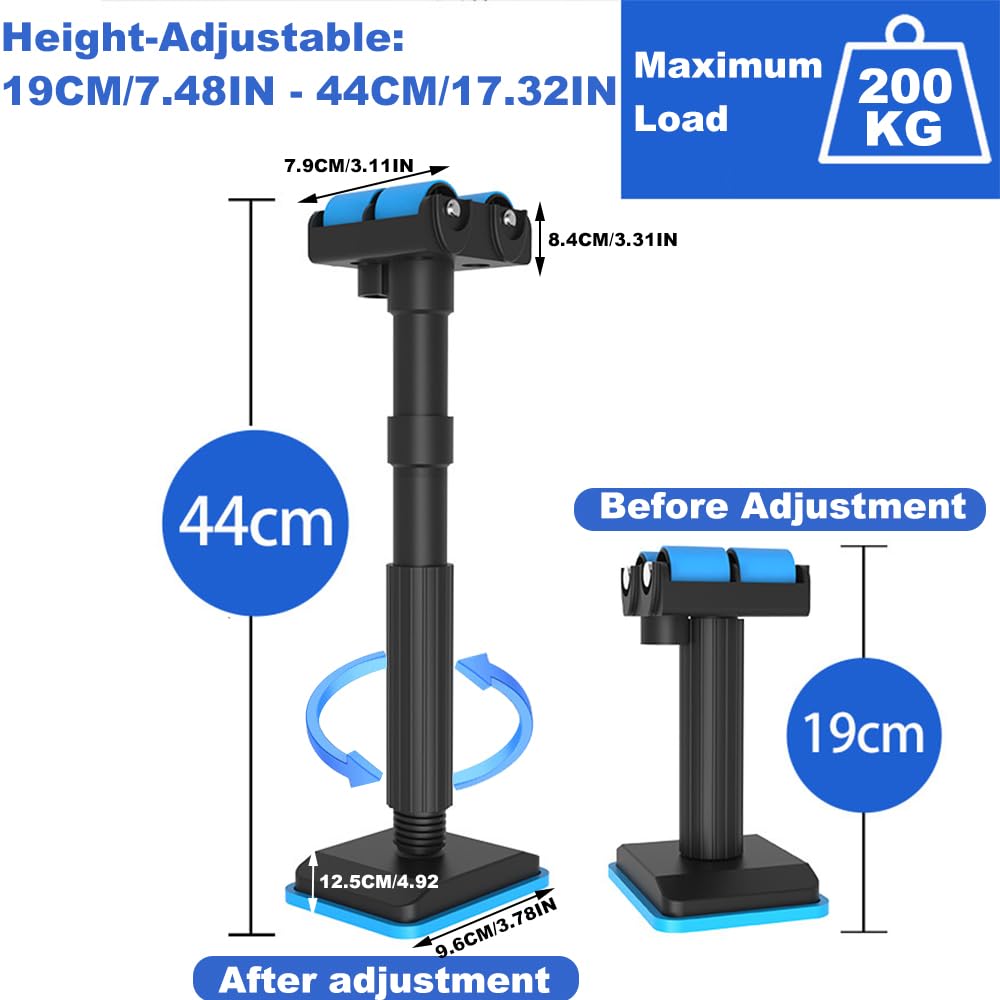 Niciksty 2Pcs Adjustable Cabinet Installation Jack 19-44cm/7.48-17.32IN, Space Saving Kitchen & Bathroom Bracket - Image 2