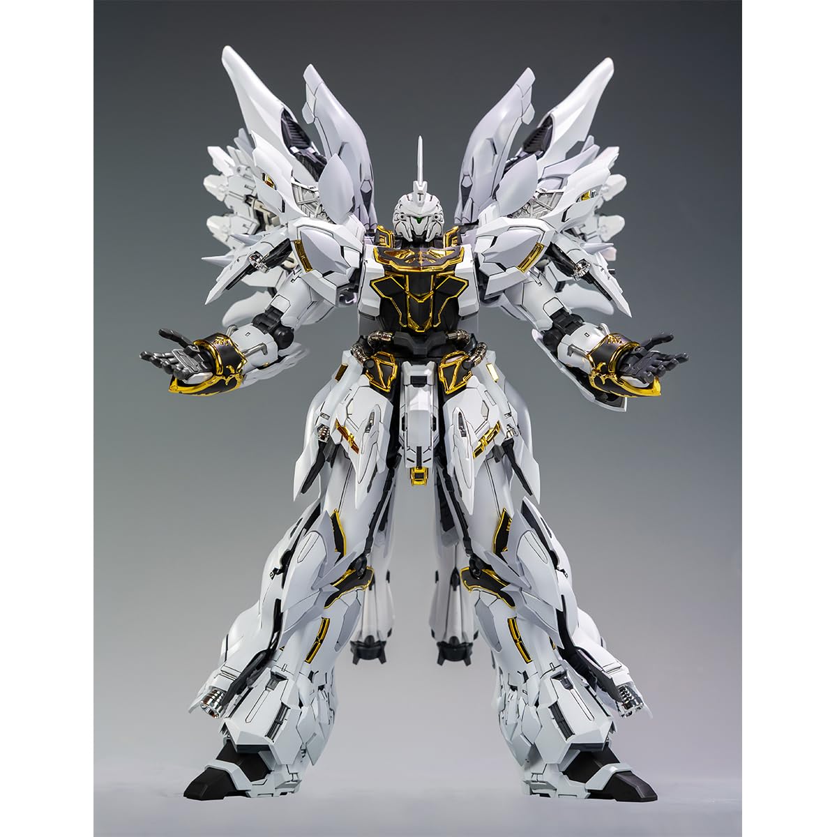 HiPlay Comet Technology Bianco Triple Speed Sinanju Telaio Completo Kit Modellismo Scala 1/100