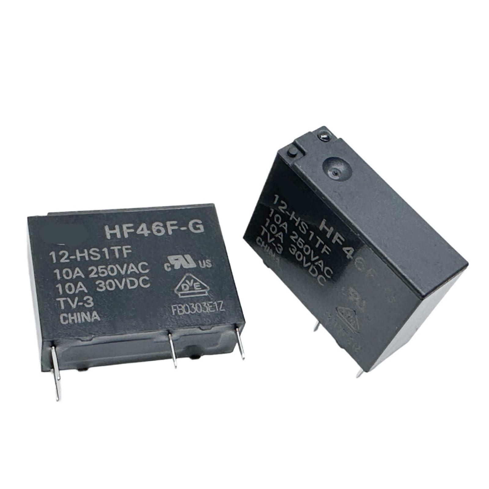 PKNVKZIDK 1pc HF46F-G 12-HS1TF 10A Relay 4pins