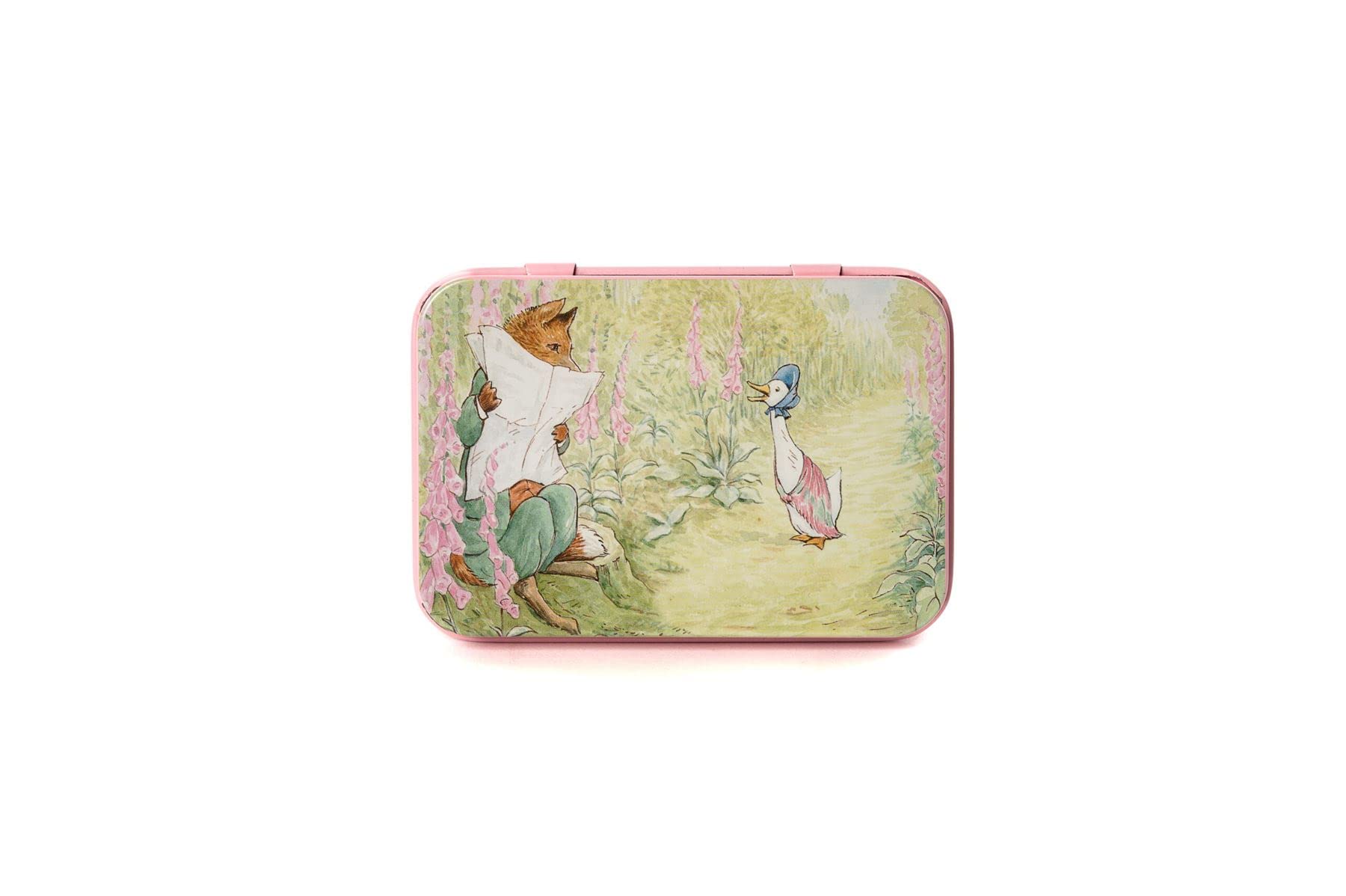 Potty Feet Beatrix Potter Wildflowers Seed Ball Tin Collection - Jemima Puddle-Duck & Mr Tod (Pond And Damp Soil Wildflower Mix)