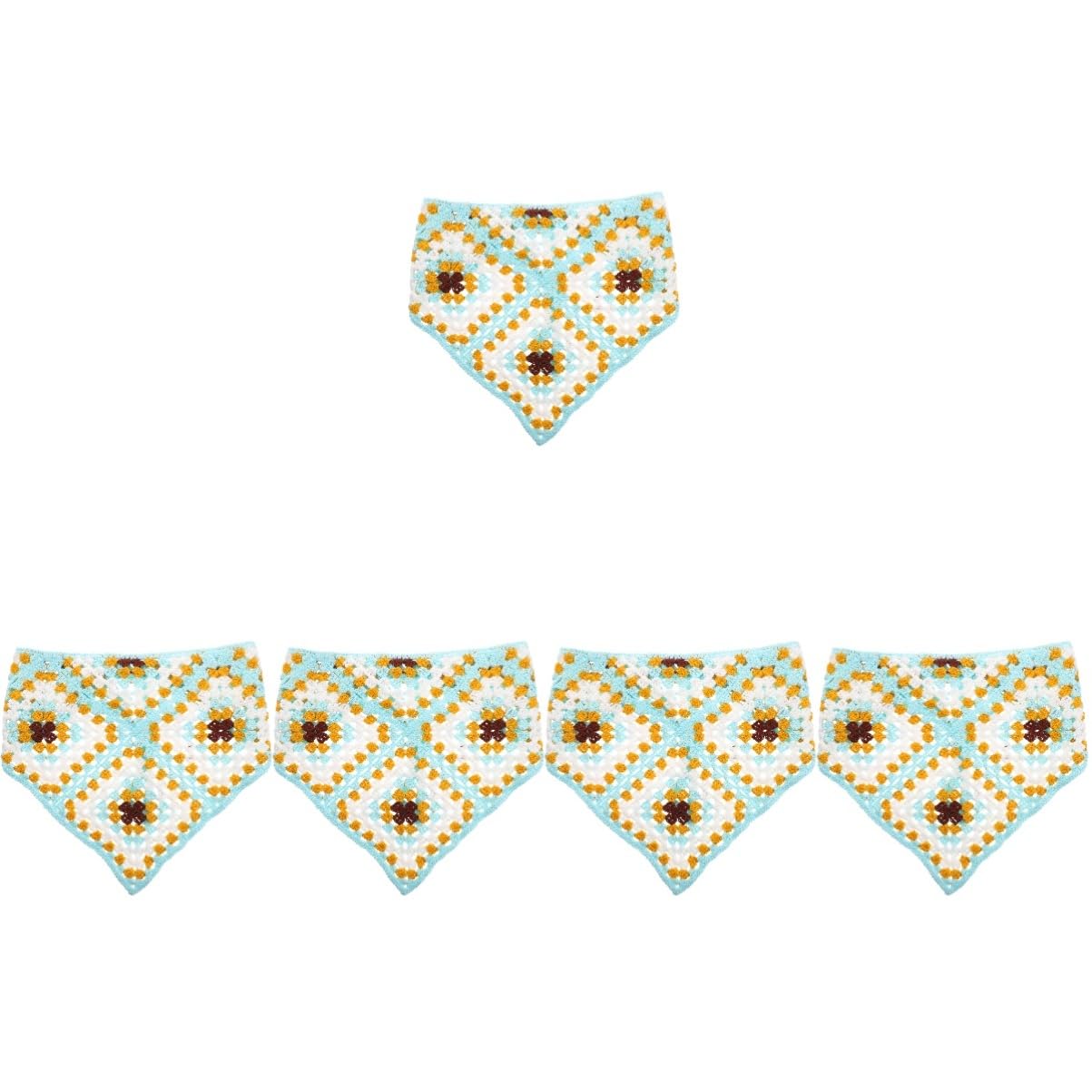 minkissy 2 Pezzi Fascia Triangolare Elastici Per Per Le Donne Fasce Per Donna Turbanti Per Per Le Donne Accessori Donna Anni '70 Accessori Anni '70 Abiti