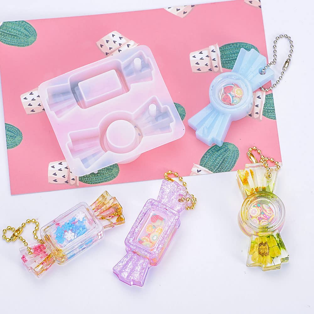 Moule En Silicone Pour Animaux Bonbons En Résine époxy UV Kawaii Moule Flexible Pour Fabrication