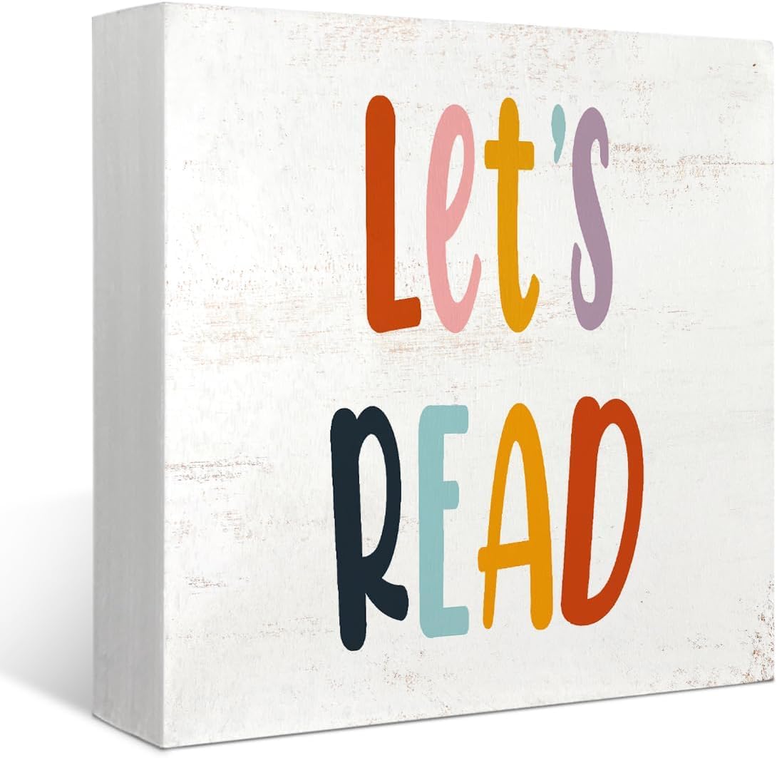 I Am Kind I Am Smart I Am Brave Wood Box Sign Rustic Wood Plaque Farmhouse Block Sign