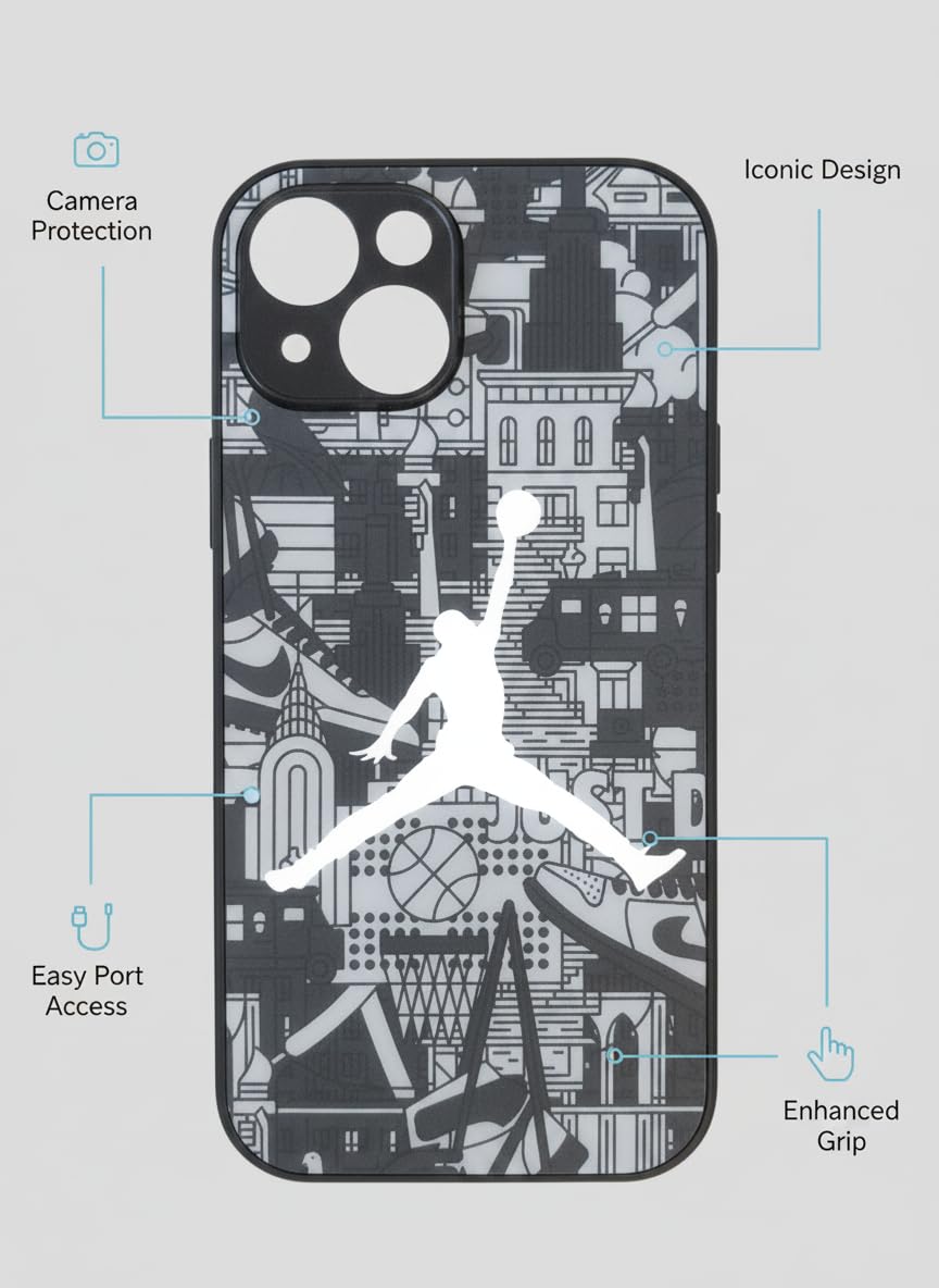 Clothemyphone Urban Street Style Back Cover Compatible with iPhone