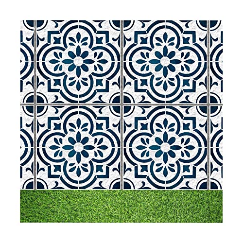 Patio Slab Stencil Conrad Lovestencil For Garden Patio Slabs + Driveways (300mm, Large