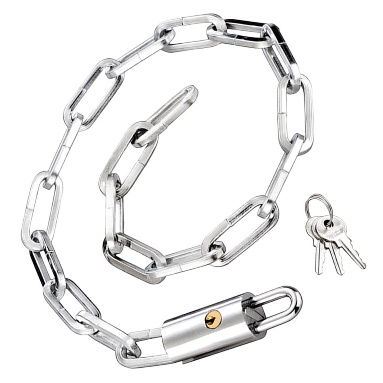 GOOHOCHY Cycling Outdoor Lock Bike Lock Chain Bike Chain Cut Proof Scratch-Proof