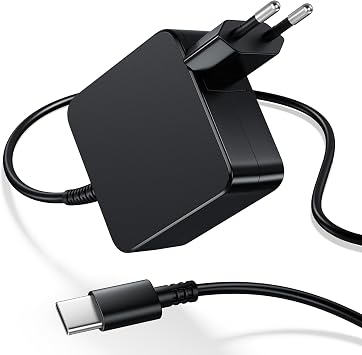 65W USB-C Power Supply for Lenovo ThinkPad Yoga and Chromebook with 1.8m Cable