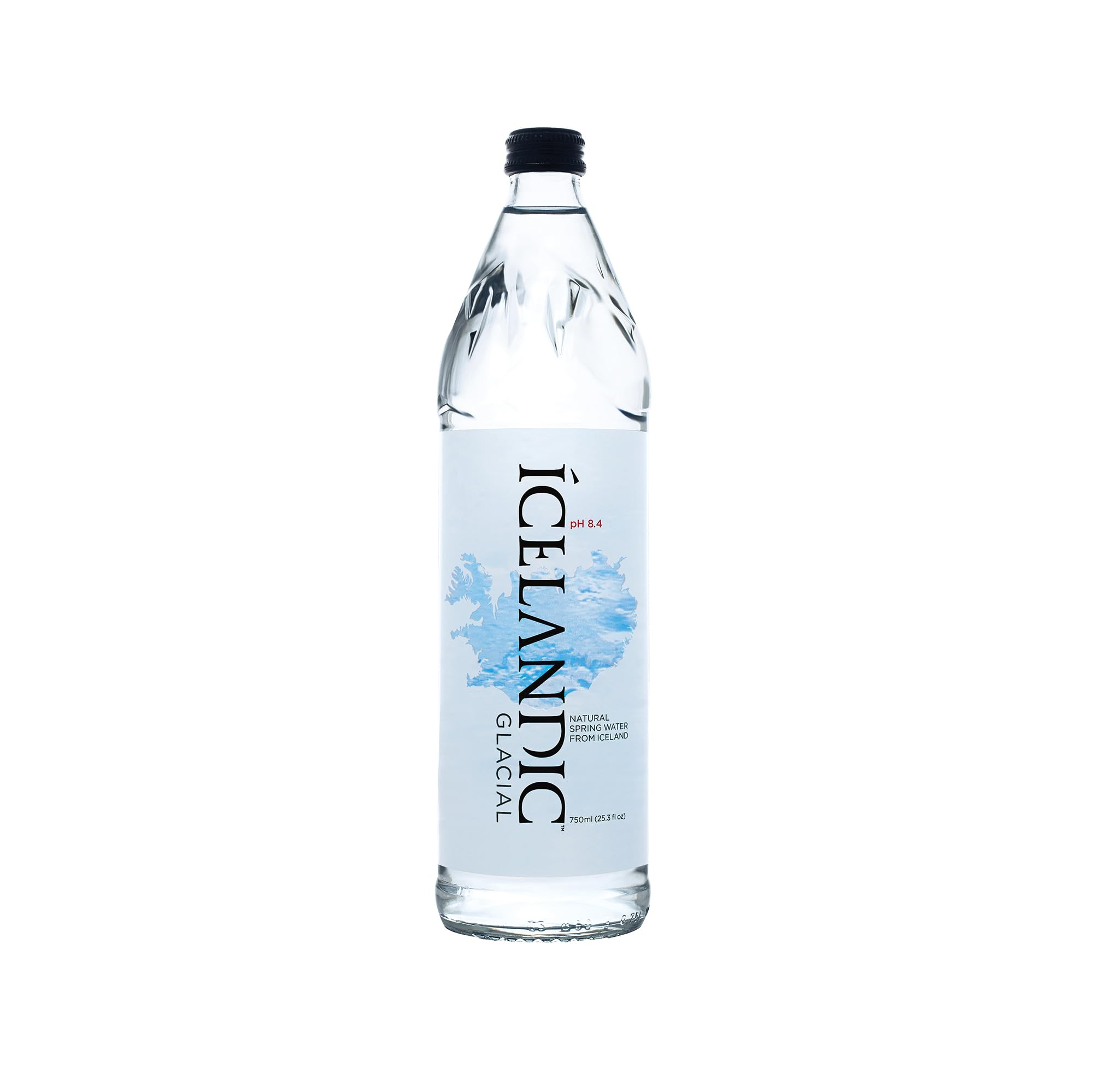 Icelandic Glacial Natural Spring Water, Still, 25.3 Fl Oz