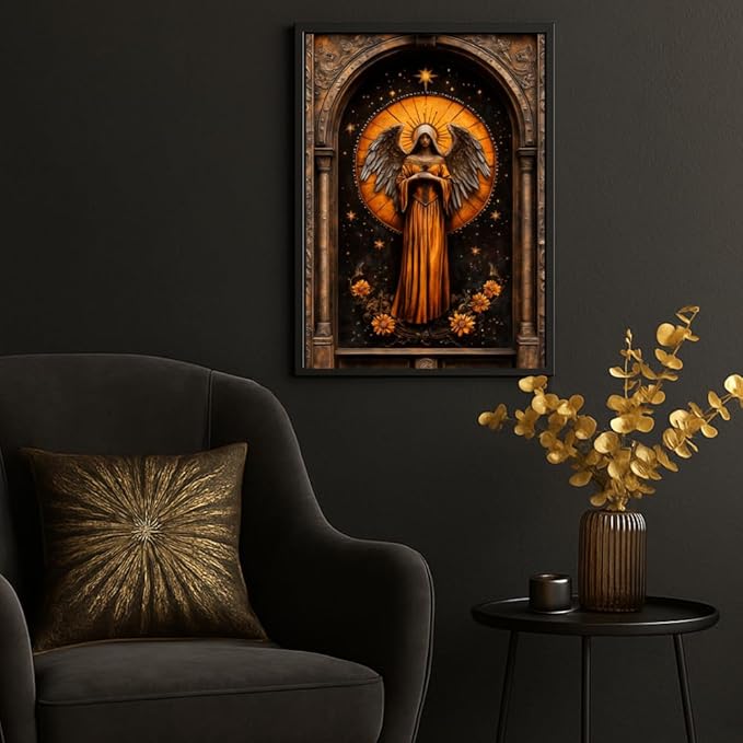 Zodiac Wall Art Print – Vintage Astrology Poster for All 12 Signs | Celestial Decor | Choose Your Sign & Size | Unframed Poster (8x12 to 22x36) (Virgo, 12x18)