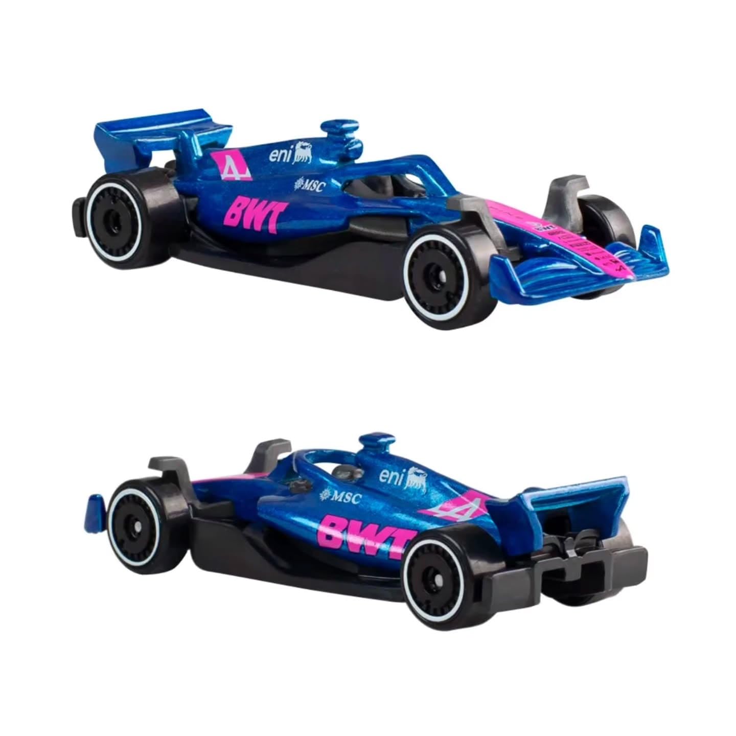 Hot Wheels Car 2026 Formula 1 Pack of 5 (Oracle Red Bull, AMG Petronas, BWT Alpine, Money Gram Haas, Williams Racing) Multi - Color — Amazon image 4