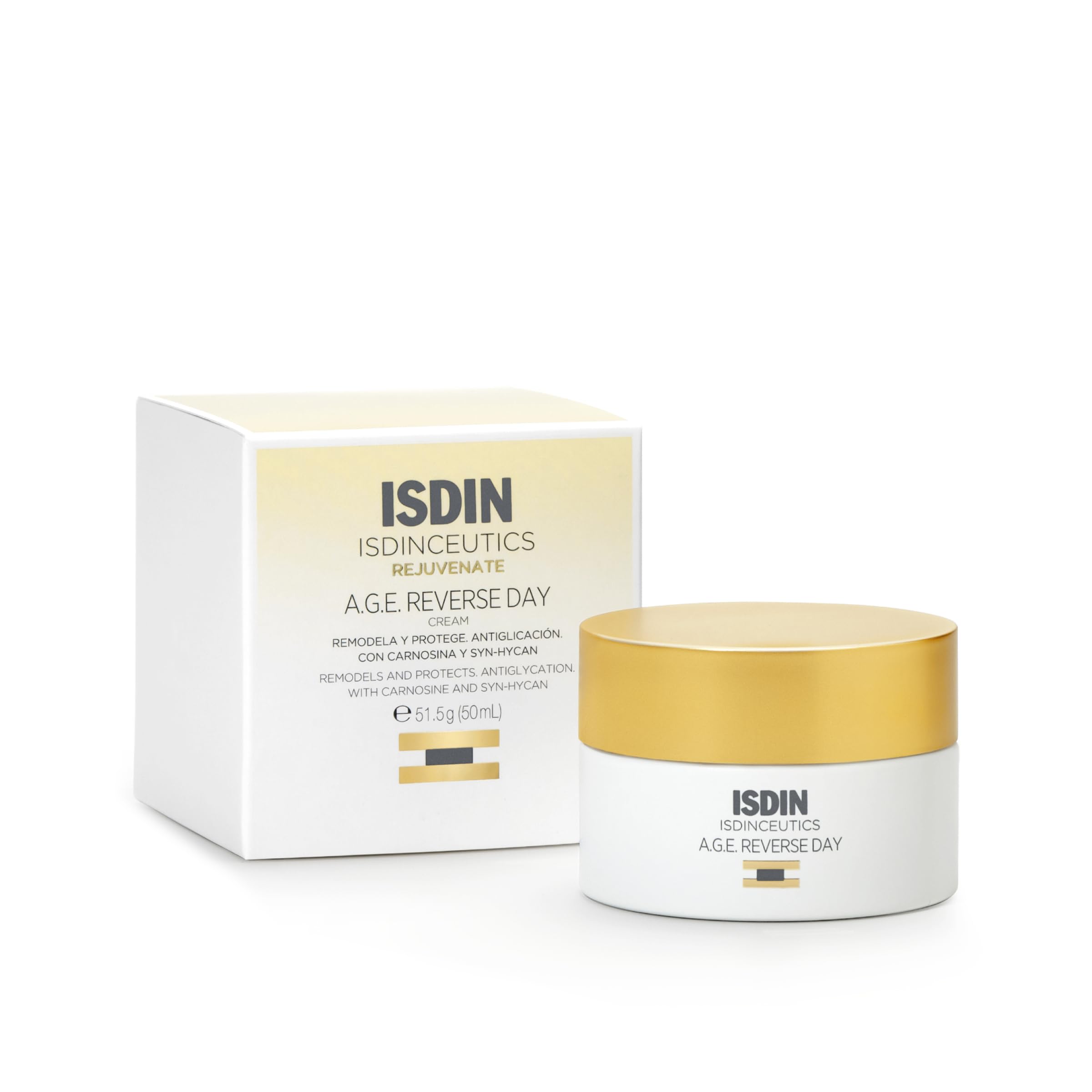 Isdin Isdinceutics A.G.E. Reverse | Tratamiento Antiedad facial de Triple Acción 1 x 50ml
